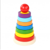 Rainbow tower shape sorter