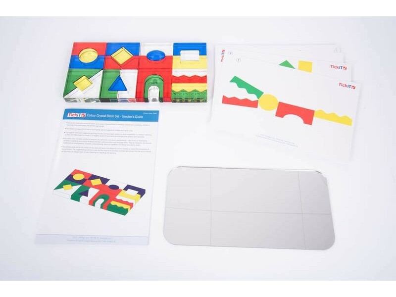 Colour acrylic block learning set 41pcs