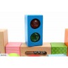 Sensory blocks with wooden storage tray