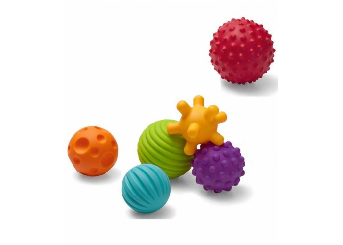 Infantino multi-textured ball set