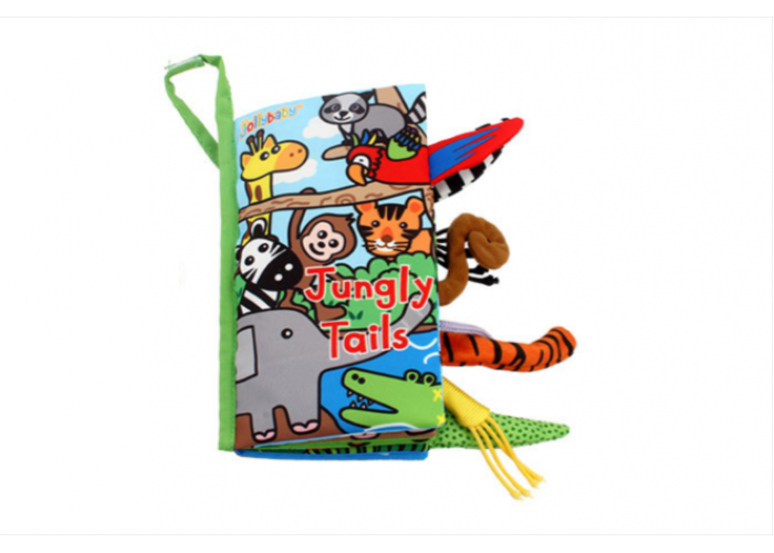 Animal tails sensory book Jungle Tails