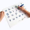 Magnetic writing board - lowercase