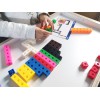 Linking cubes building and learning set 130pcs