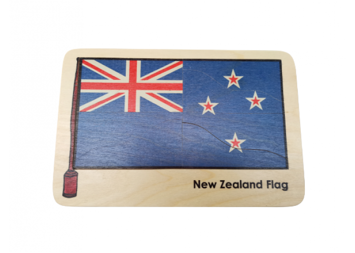 NZ flag puzzle 8pcs