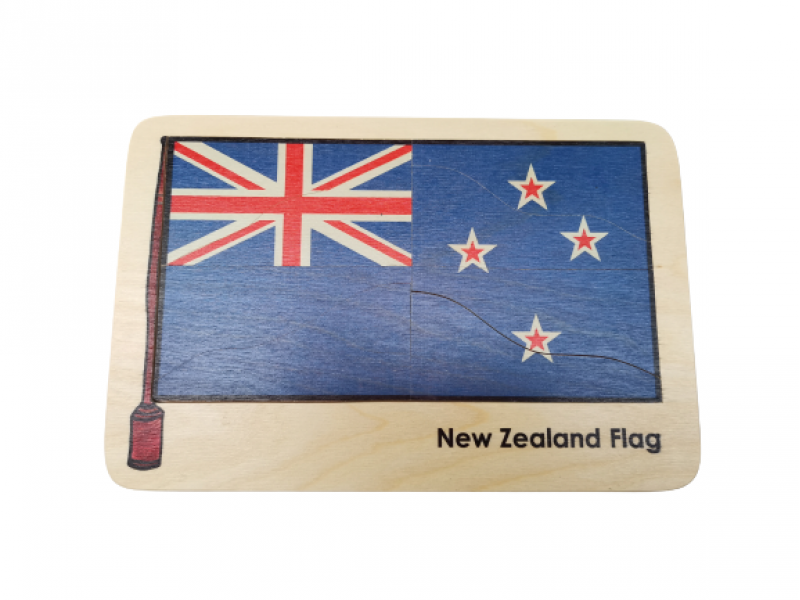 NZ flag puzzle 8pcs