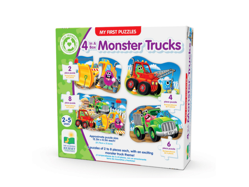 My first puzzle set - Monster truck