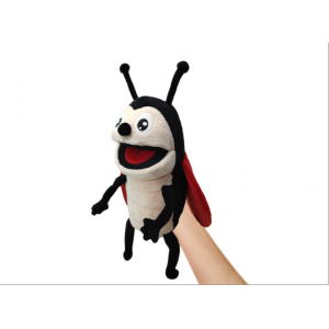 Open-mouth hand puppet - Ladybug