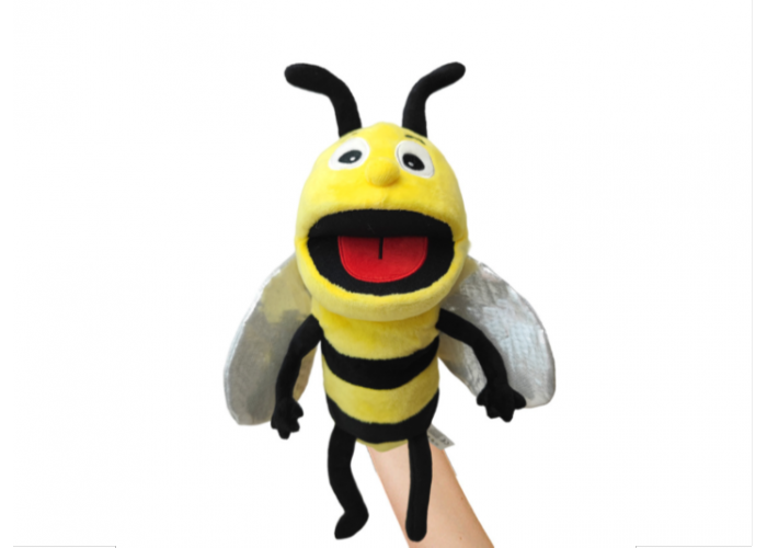 Open - mouth hand puppet - Bumblbee