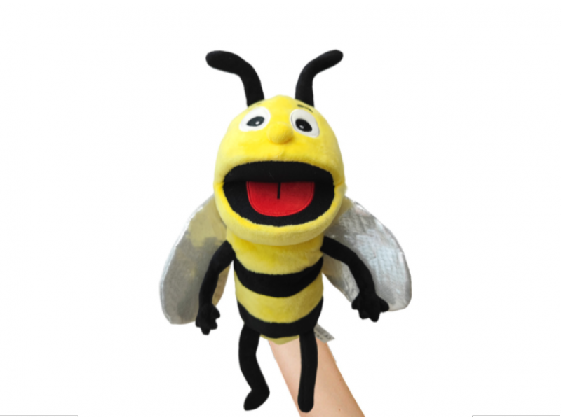 Open - mouth hand puppet - Bumblbee