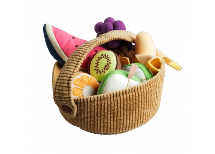 Fabric fruit basket