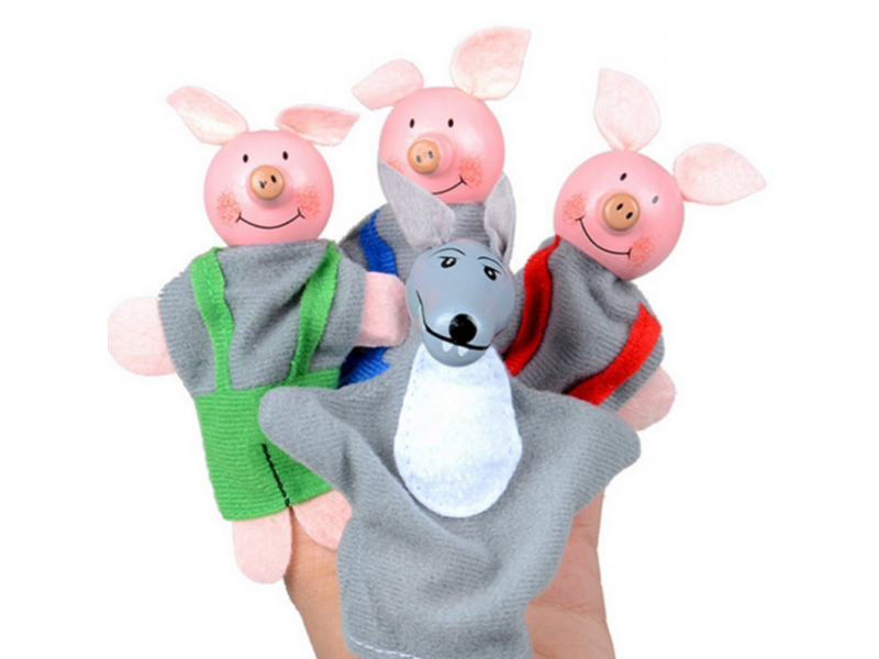 Three little pigs and the big bad wolf