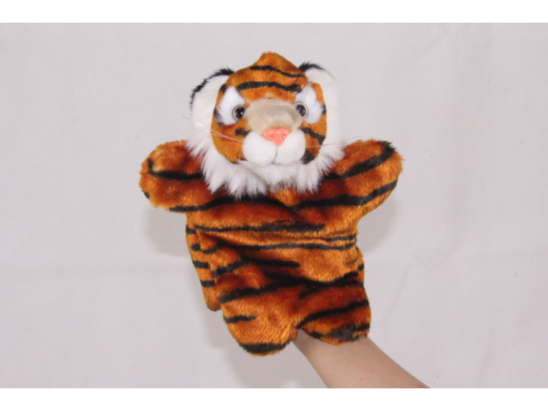 Tiger hand puppet