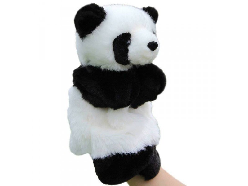 Panda hand puppet