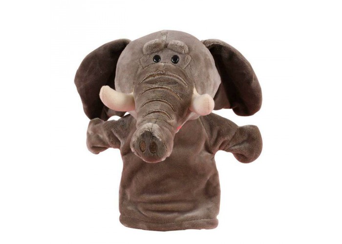 Open-mouth elephant hand puppet