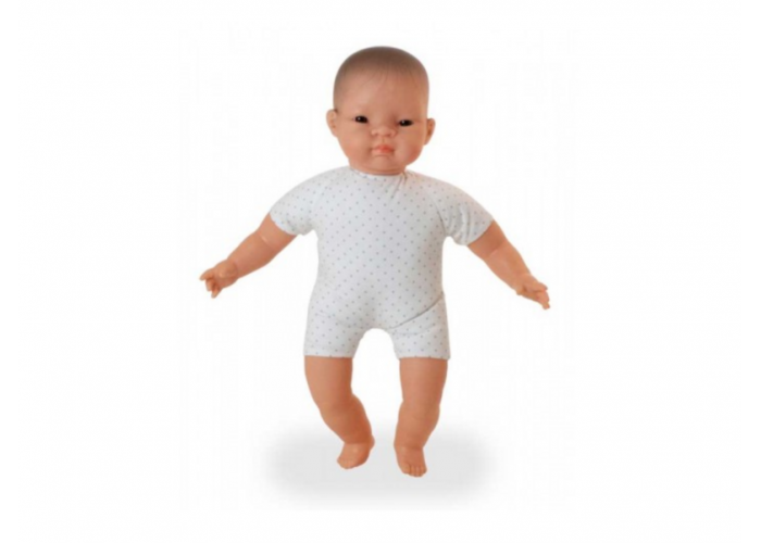 Soft bodied doll Asian 40cm
