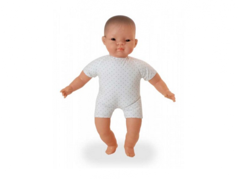 Soft bodied doll Asian 40cm
