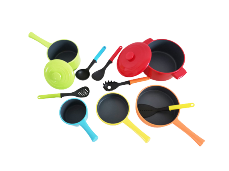 Cook with me kitchen play set 12pcs