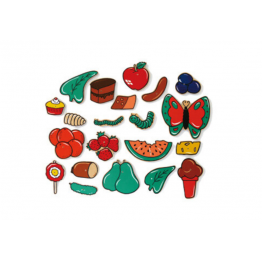 The very hungry caterpillar magnetic story
