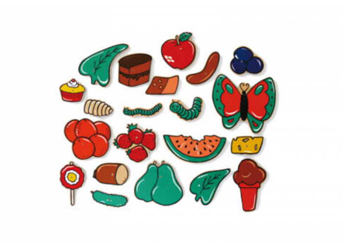 The very hungry caterpillar magnetic story