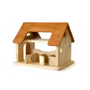 Wooden horse stable