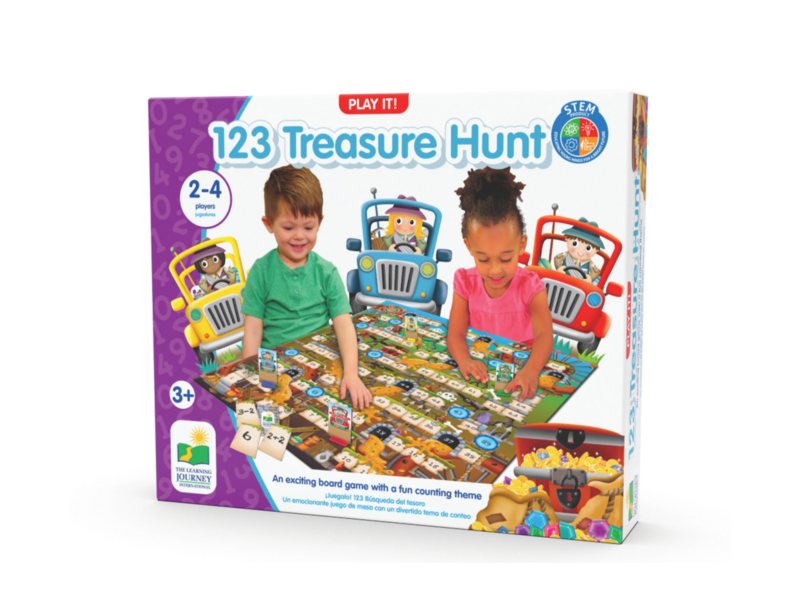 123 Treasure hunt game