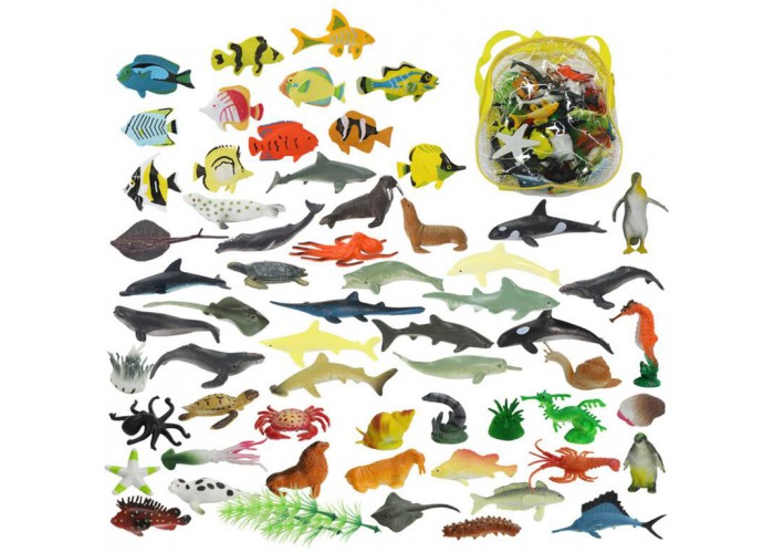 Ocean animals pack 64pcs