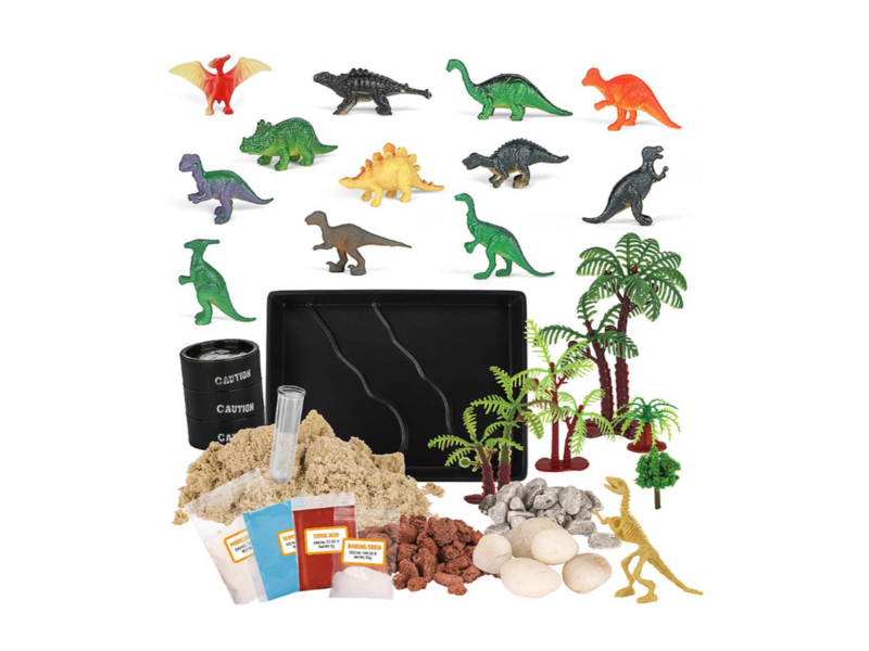 Dinosaur habitat science playkit