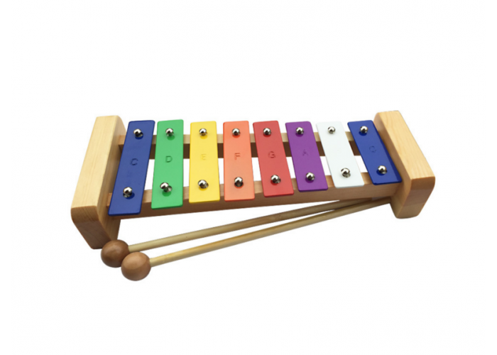 Wooden xylophone