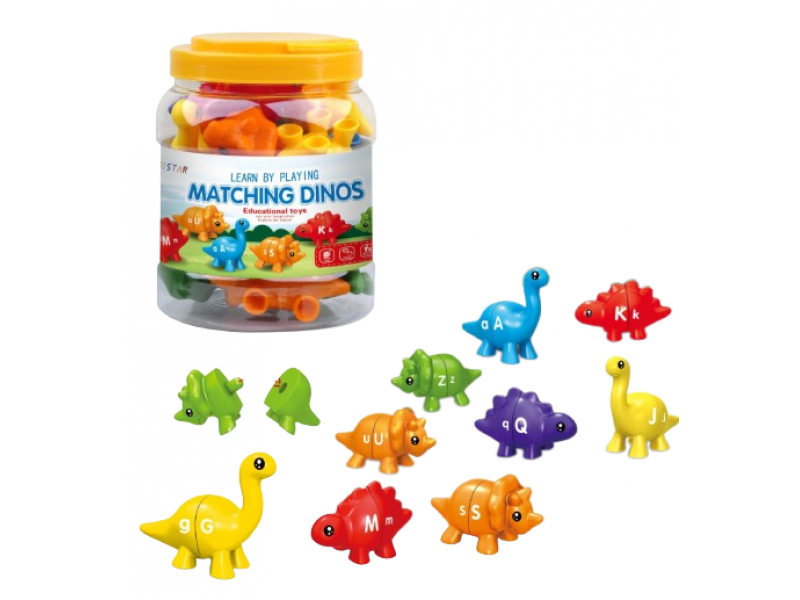 Matching Dinosaurs - Alphabet
