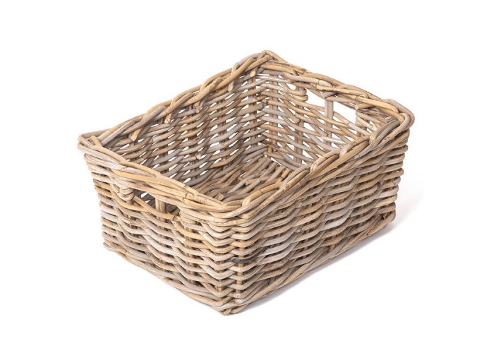 Rattan Rectangle Basket Small