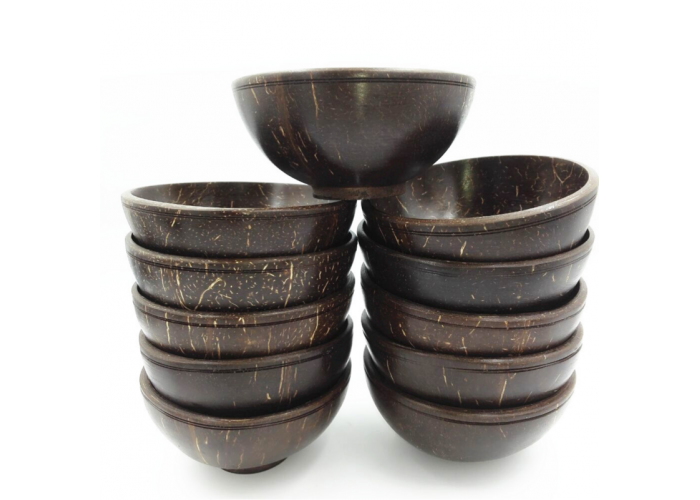 Coconut shell bowls pk of 2
