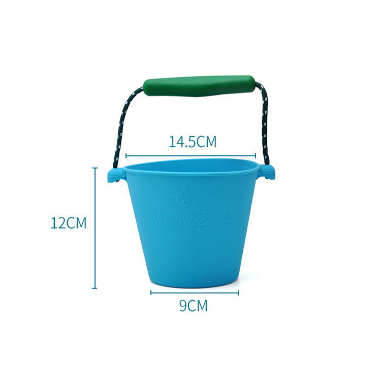 Silicone water buckets set of 3