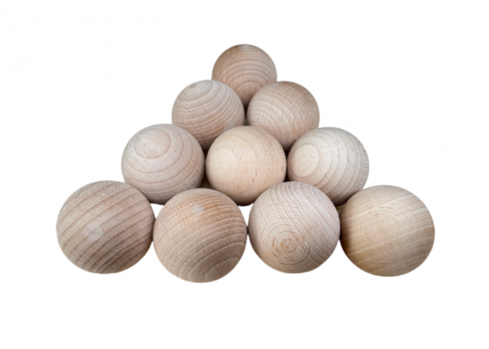 Wooden balls Pk10