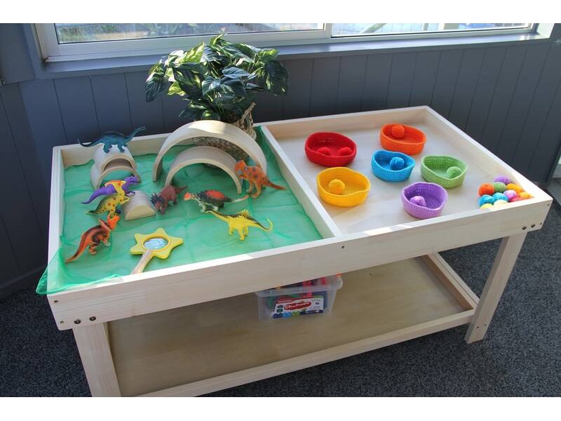 Wooden play table