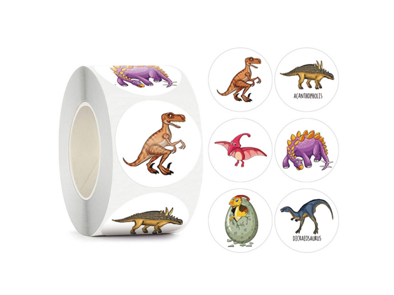 Dinosaur stickers 500pcs