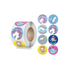 Unicorn stickers 500pcs