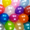 Assorted balloons 25cm (100pcs)