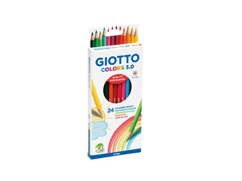 Giotto coloured pencils 24s