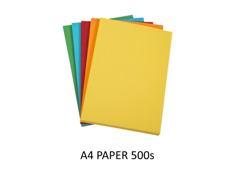 A4 coloured paper 75gsm 500 sheets