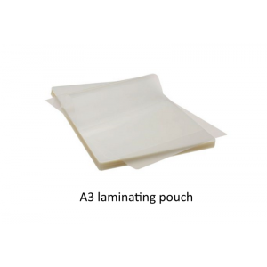 A3 laminating pouch 80 micron PK100