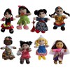 Around the world dolls set 8pcs