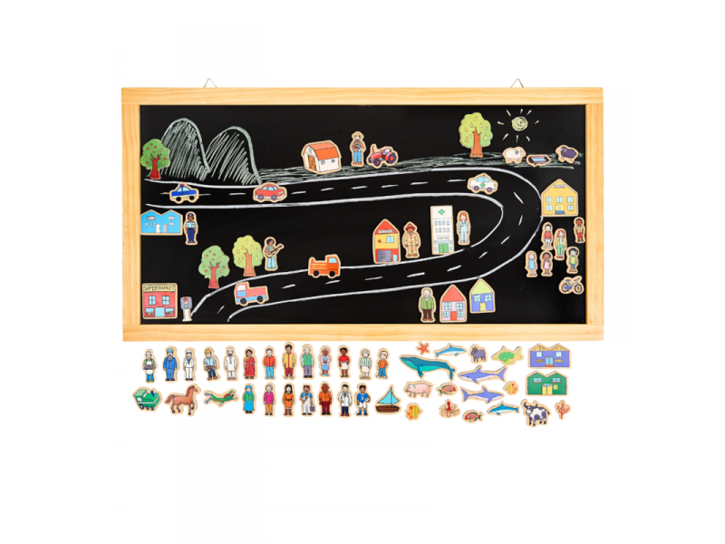 Tell A Story magnetic board 76pcs