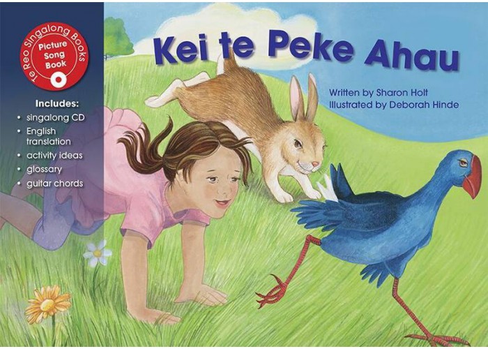 Kei te Peke Ahau ( I am jumping) sing - along book