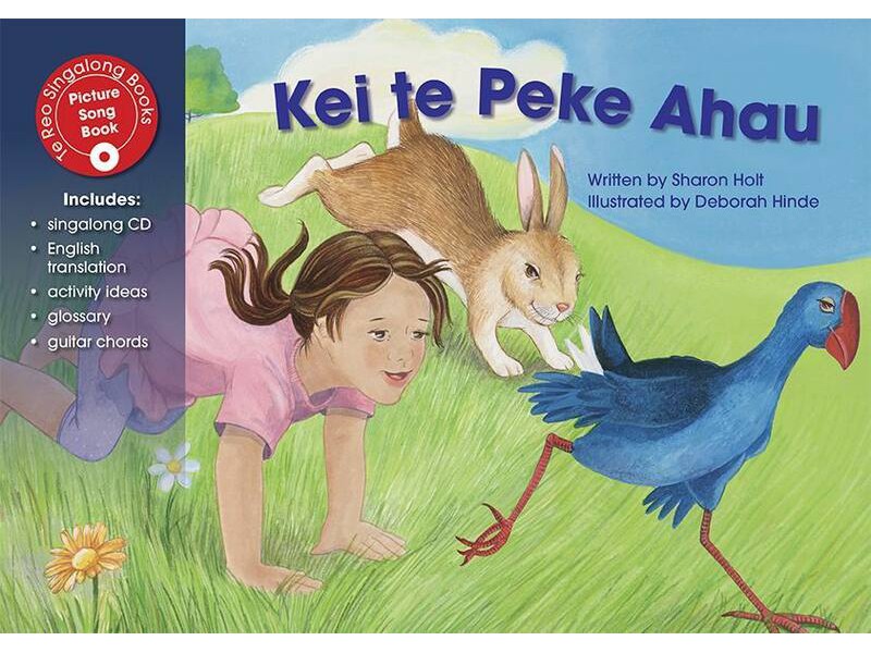 Kei te Peke Ahau ( I am jumping) sing - along book