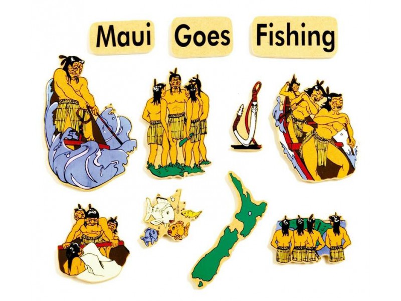 Maui goes fishing