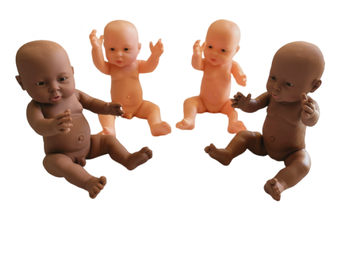 Multicultural dolls set of 4 (41cm)