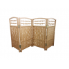 Straw woven room divider