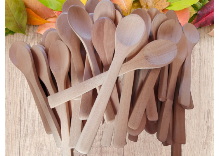 Wooden crafty spoons pack of 10