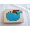 Nesting puzzle - whale