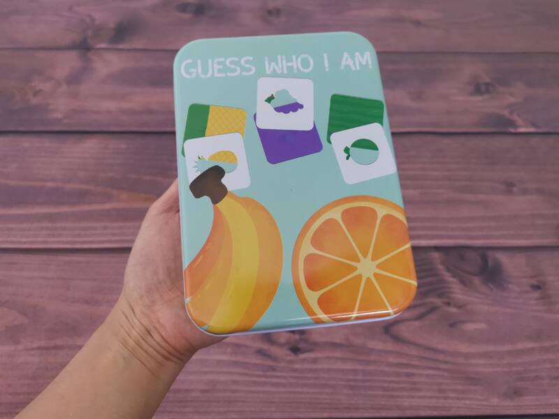 Guess who I am matching cards - Fruit